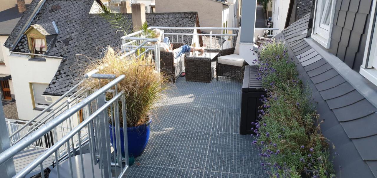 Grosse Wohnung Mit Rheinblick Boppard Exterior photo